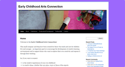 Desktop Screenshot of earlychildhoodartsconnection.ca
